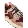 Sneakers Flower Mountain YAMANO 3 Rosa/Bordeaux
